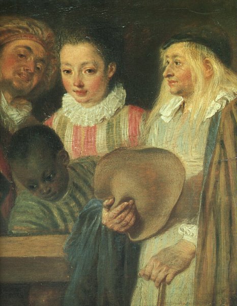 Actors from a French Theatre - detail