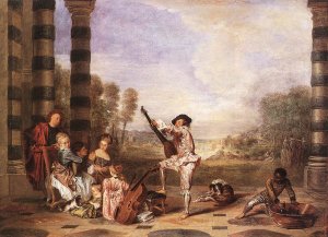 Les Charmes de la Vie (The Music Party) c. 1718