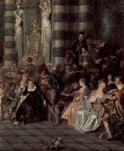 Les Plaisirs du bal (detail 1)