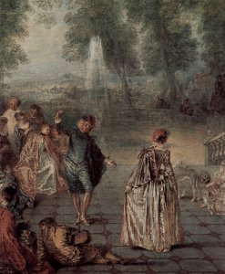 Les Plaisirs du bal (detail 2)