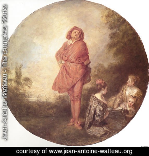 Jean-Antoine Watteau - L'Orgueilleux (The Proud One)