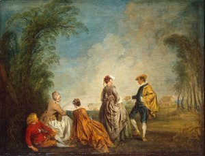 Jean-Antoine Watteau - An Embarrasing Proposal